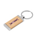 Llavero de bambú "tag"